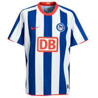 Nike Hertha Berlin Home Shirt 2008/09.