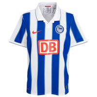 Nike Hertha Berlin Home Shirt 2009/10.