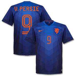 Nike Holland Away V.Persie 9 Boys Shirt 2014 2015