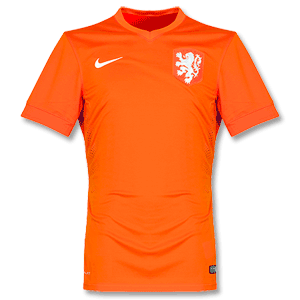 Nike Holland Home Authentic Shirt 2014 2015