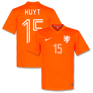 Nike Holland Home Kuyt 15 Boys Shirt 2014 2015 (Fan