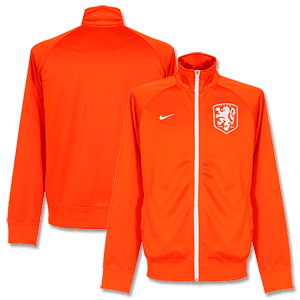 Nike Holland Orange Core Trainer Jacket 2014 2015