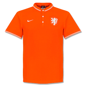 Nike Holland Orange League Authentic Polo Shirt 2014