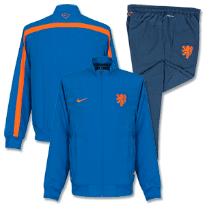 Nike Holland Royal Squad Sideline Woven Warm Up Suit