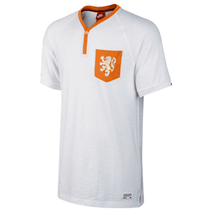 Nike Holland Y-Neck T-Shirt 2014 2015