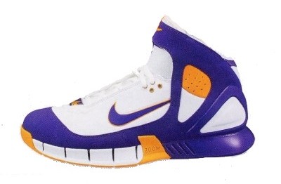Nike Huarache 2k5 White Yellow Purple