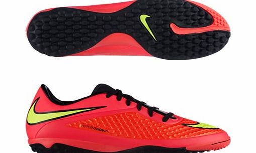 Nike Hypervenom Phelon Astroturf Trainers Red