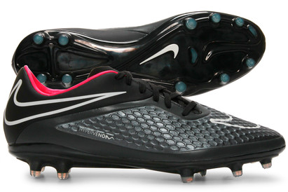Hypervenom Phelon FG Football Boots Black/Hyper