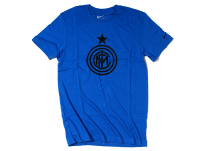 Nike Inter Milan 2012/13 Core T-Shirt Royal Blue/Black