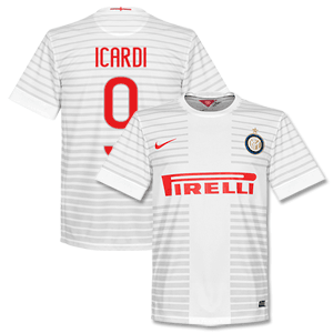 Inter Milan Away Icardi 9 Shirt 2014 2015 (Fan