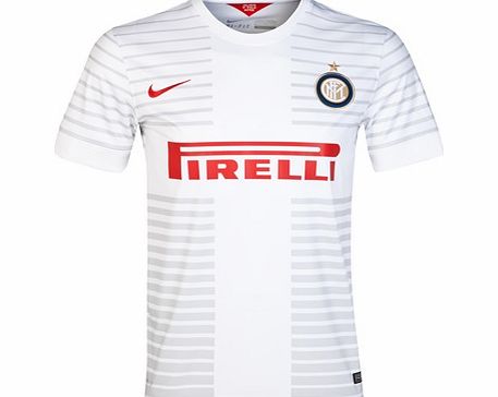 Nike Inter Milan Away Shirt 2014/15 White 611063-106