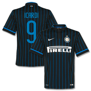 Inter Milan Home Icardi Shirt 2014 2015 (Fan