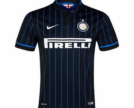 Nike Inter Milan Home Shirt 2014/15 Black 611062-011