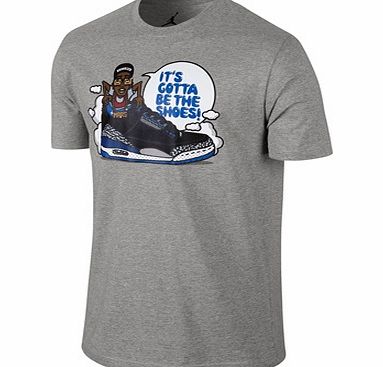 Nike Jordan AJ III Spike vs Psych T-Shirt - Dark Grey