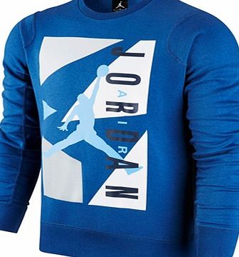 Nike Jordan Block Fleece Crew Sweatshirt - French