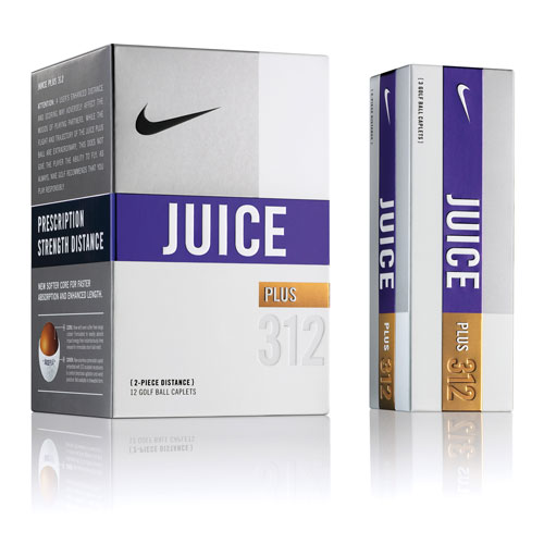 Nike Juice Plus 312 Golf Balls 12 Pack