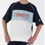 Nike Junior Cortez T-Shirt Obsidian/Blue