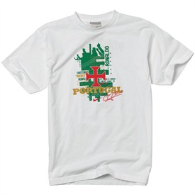 Junior Portugal Ronaldo Hero T-Shirt Red