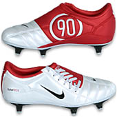 Nike Junior Total 90 III Soft Ground - White/Red.