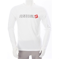 Just Do It Long Sleeve T Shirt White