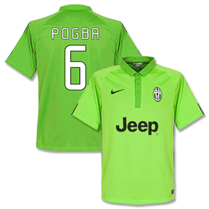 Juventus 3rd Pogba 6 Shirt 2014 2015 (Fan Style