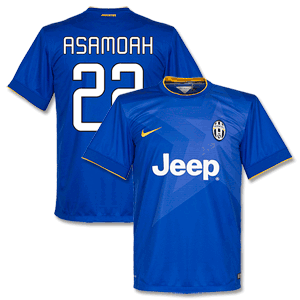 Juventus Away Asamoah Shirt 2014 2015 (Fan Style