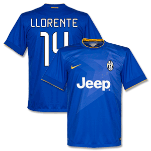 Juventus Away Llorente Shirt 2014 2015 (Fan