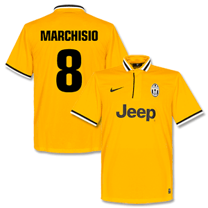Juventus Away Marchisio Shirt 2013 2014 (Fan