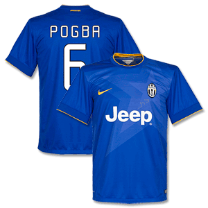 Juventus Away Pogba Shirt 2014 2015 (Fan Style