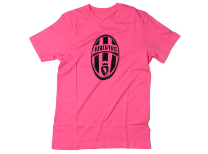 Nike Juventus Core Football T-Shirt Gym Pink/Black