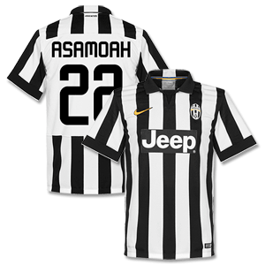 Juventus Home Asamoah Shirt 2014 2015 (Fan Style