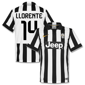 Juventus Home Llorente Shirt 2014 2015 (Fan