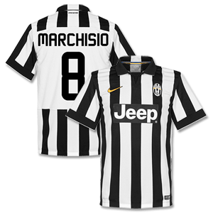 Juventus Home Marchisio Shirt 2014 2015 (Fan