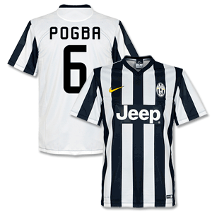 Juventus Home Pogba 6 Supporters Shirt 2014 2015