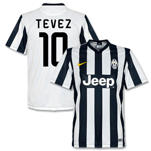Juventus Home Tevez 10 Supporters Shirt 2014