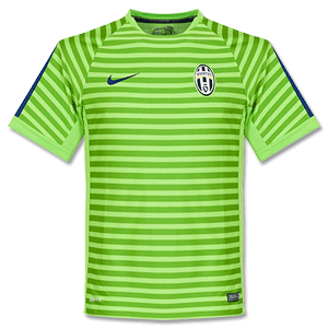 Juventus Squad S/S Training Shirt - Green 2014