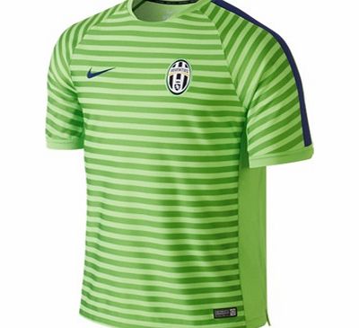 Nike Juventus Squad Short Sleeve Training Top Green