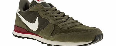 Nike Khaki Internationalist Trainers