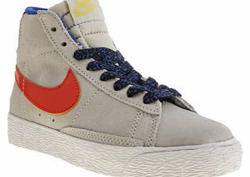 Nike kids nike light grey blazer mid vintage unisex