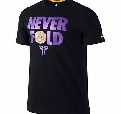 Nike Kobe Never Fold T-Shirt - Black 631483-010