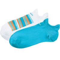 Nike Ladies Dri-Fit 2-Pair No Show Socks