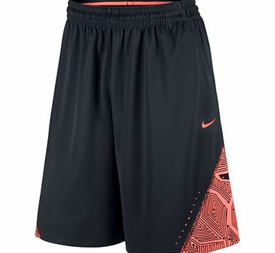 Nike Lebron Beast Short - Black/Hot Mango