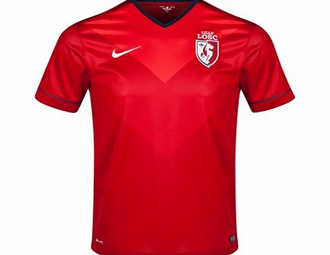 Nike Lille Home Shirt 2014/15 Red 619630-649