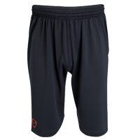 Nike Longer Knit Shorts - Black/Challenge Red.