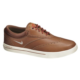 Lunar Swingtip Golf Shoes (Brown/Red) 2012