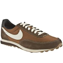Nike Male Elite Manmade Upper Fashion Trainers in Brown