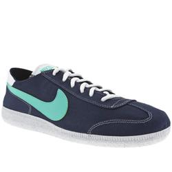 Male Post Match Canvas Fabric Upper Fashion Trainers in Blue