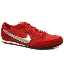 Nike Male Racer Suede Upper Fashion Trainers in Red