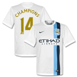 Nike Man City 3rd Champions Shirt 2013 2014 (Official
