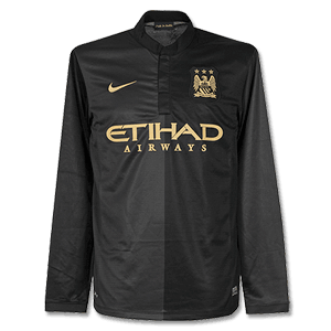 Nike Man City Away L/S Shirt 2013 2014